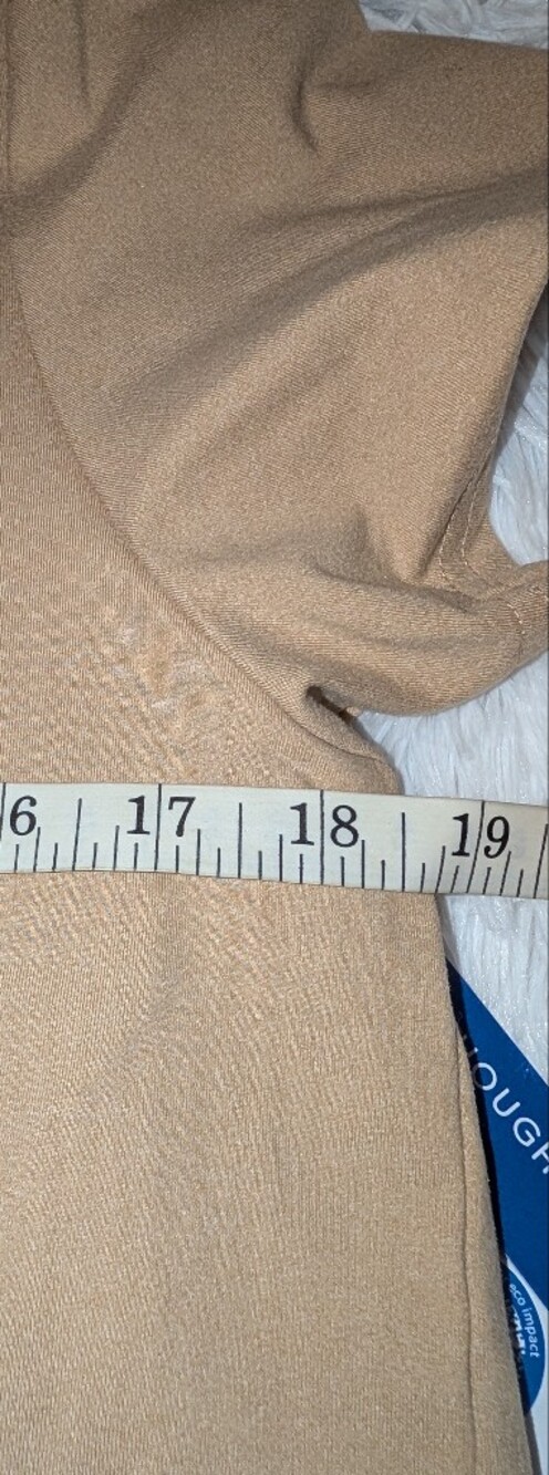 Threads 4 Thought Crewneck Tee With Open Back Tan NWOT - Picture 7 of 8